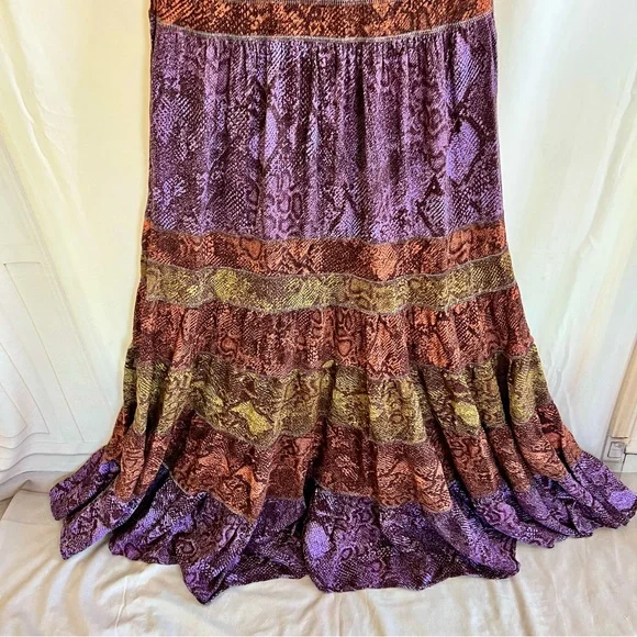 ANTHROPOLOGIE Colima Maxi Tiered Dress - Picture 5 of 12